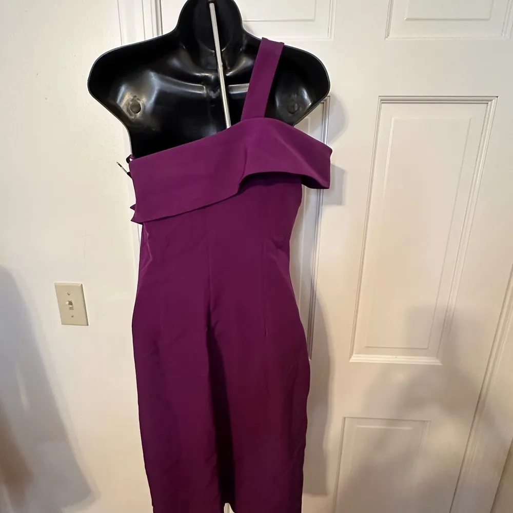 Marina Dark Purple Dress Size 4 NWT - Image 5