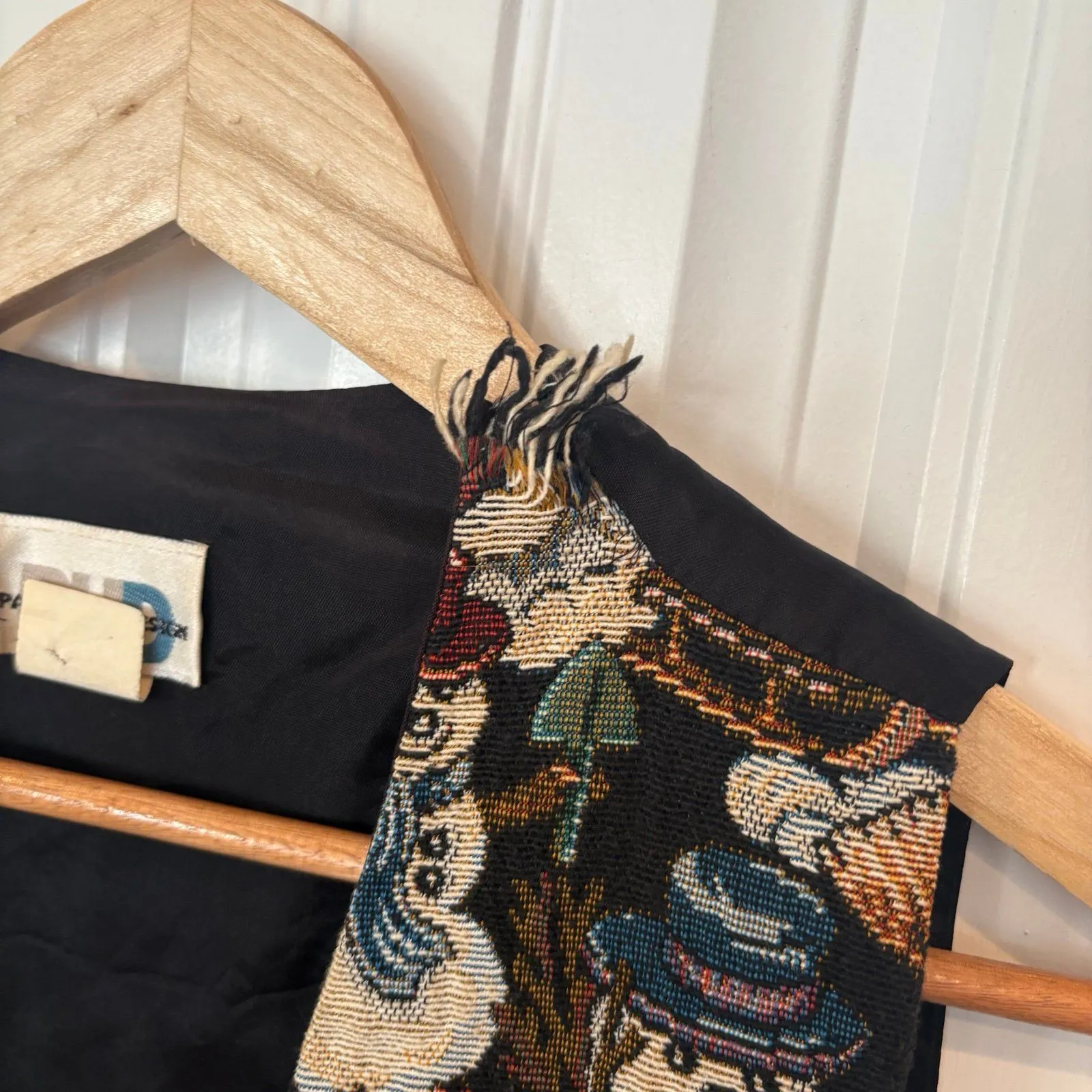 Paul‎ Harris Design Snowman Vest Size Large Black - Image 4