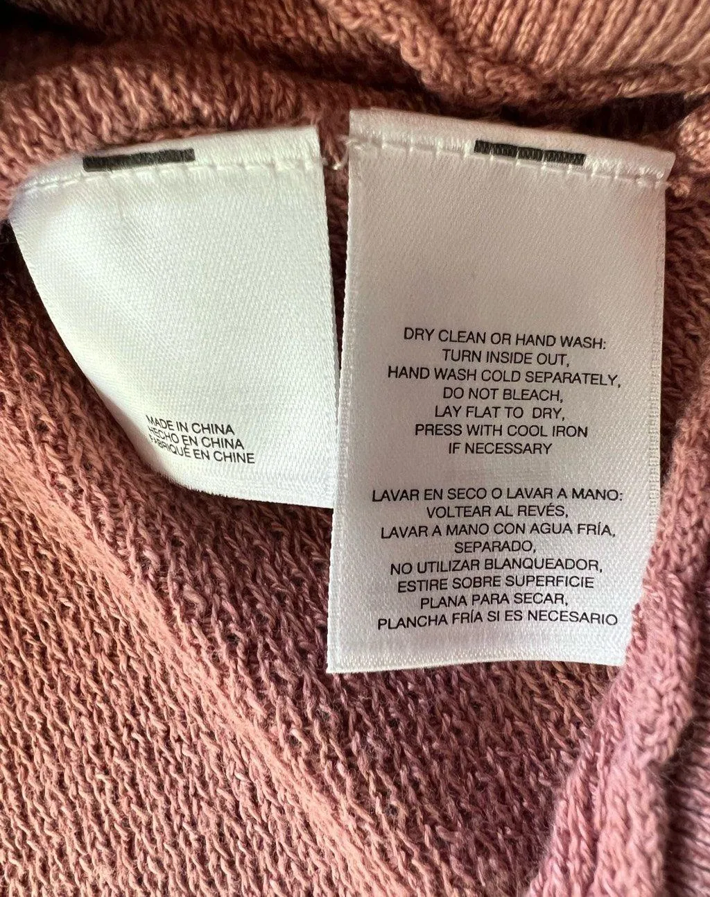 Anne Klein Mauve Pink Ribbed Knit Dolman Sleeve Sweater Size 2X - Image 4