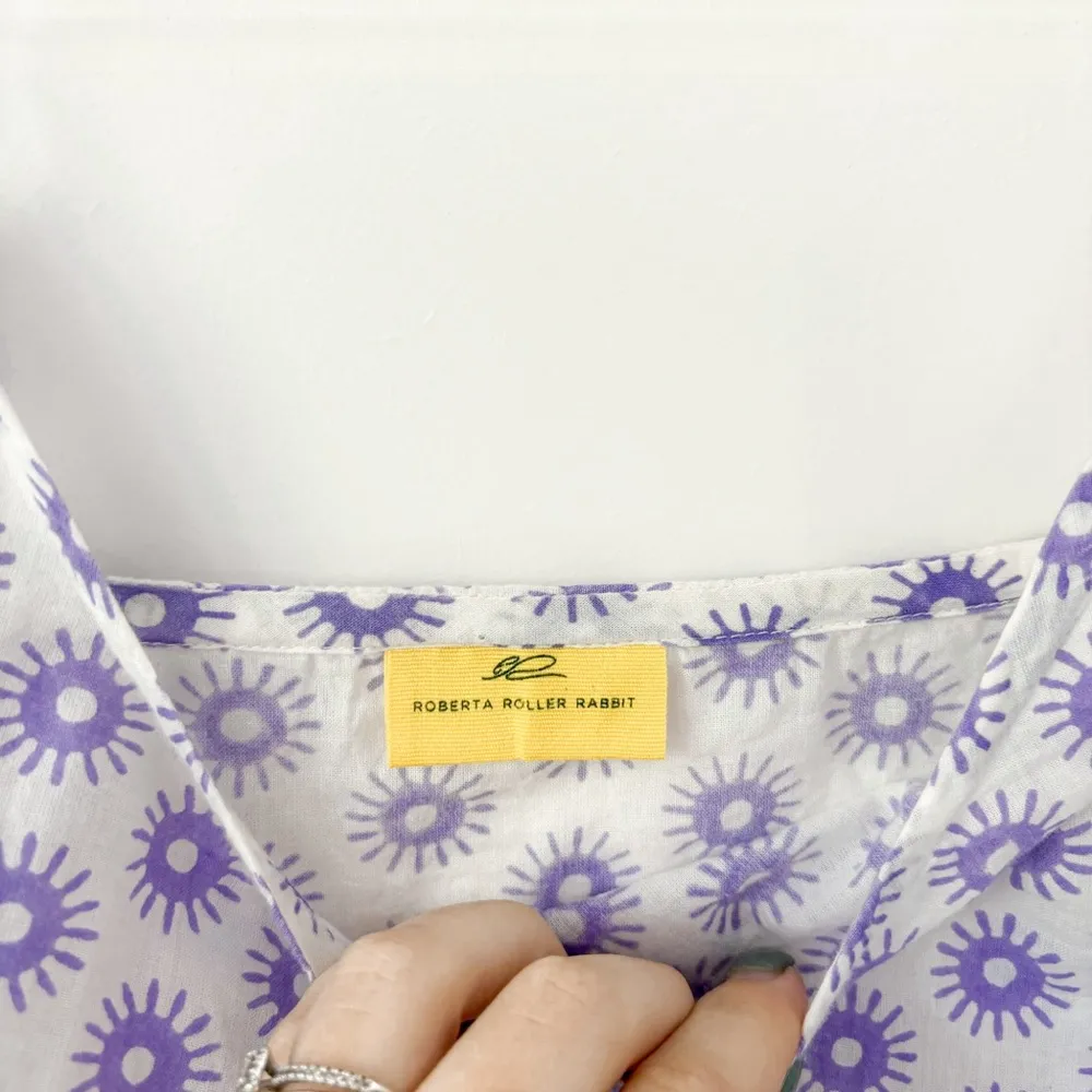 Roberta Roller Rabbit Floral Mini Dress Cover Up - Image 5