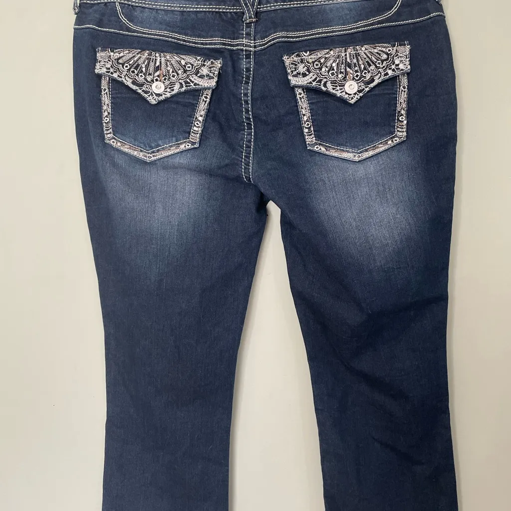 Vanity Dark Blue Women's Capri jeans Size 32 - Image 12