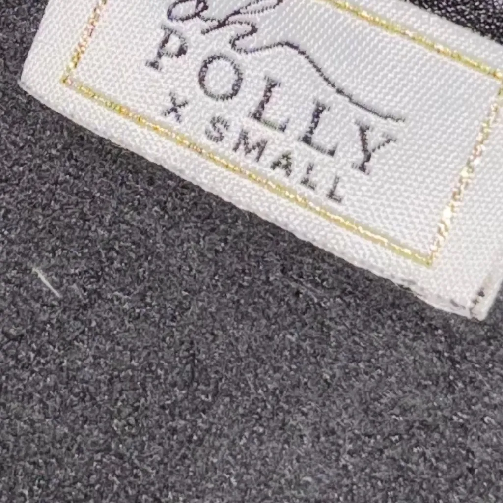 Oh Polly Black Leather Jacket Sleek Fitted Silhouette - Image 3