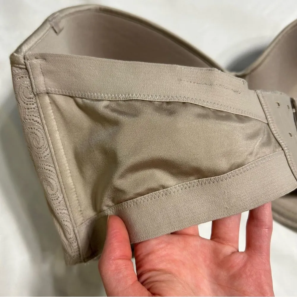 Natori Embrace Strapless Underwire Bra Nude Size 40H - Image 3