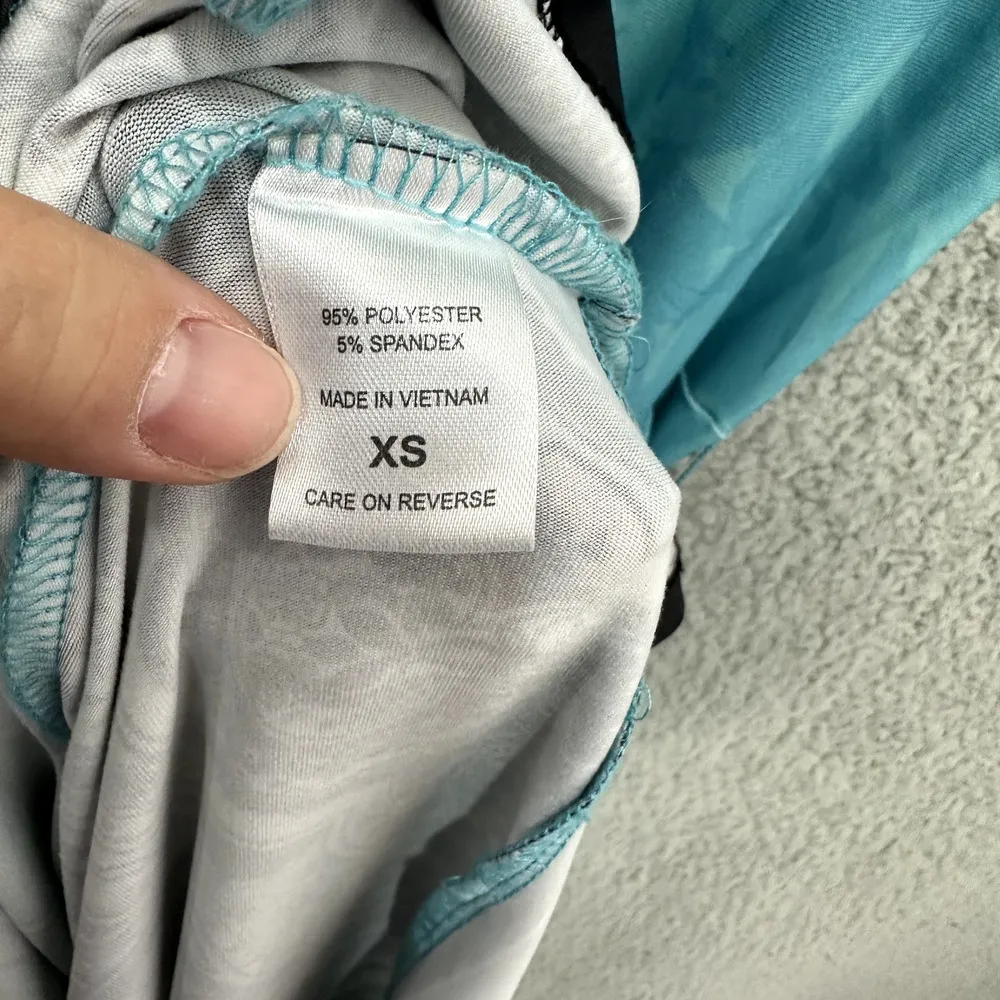 Vtg Y2K New York & Co Maxi‎ Dress Womens XS Blue Feminine Boho Fairy Ethereal - Image 7