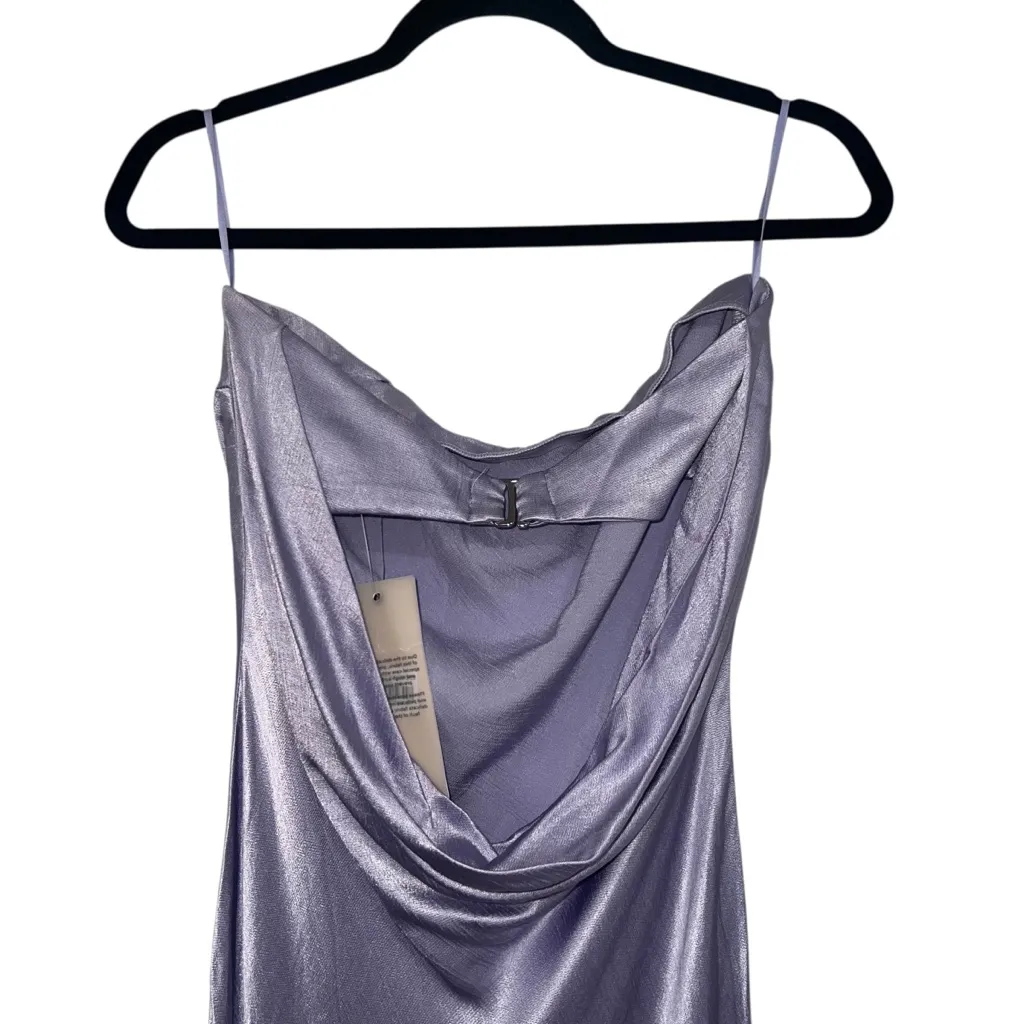 NEW NWT Bec + Bridge Moon Dance Strapless Maxi Dress Lilac Light Purple - Image 7