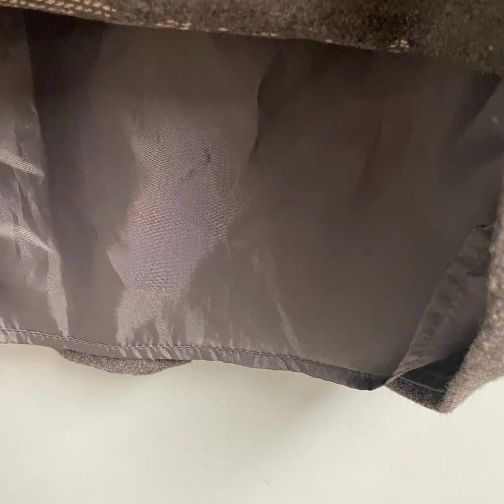 Dalia Collection Vintage Wool Blend Skirt Size 2 Aztec Pattern Southwestern Fall - Image 4