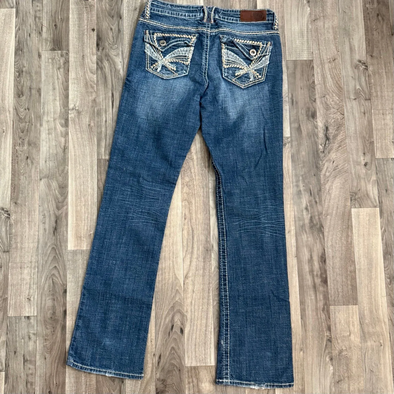 Vintage Hydraulic y2k retro embellished jeans - Image 5