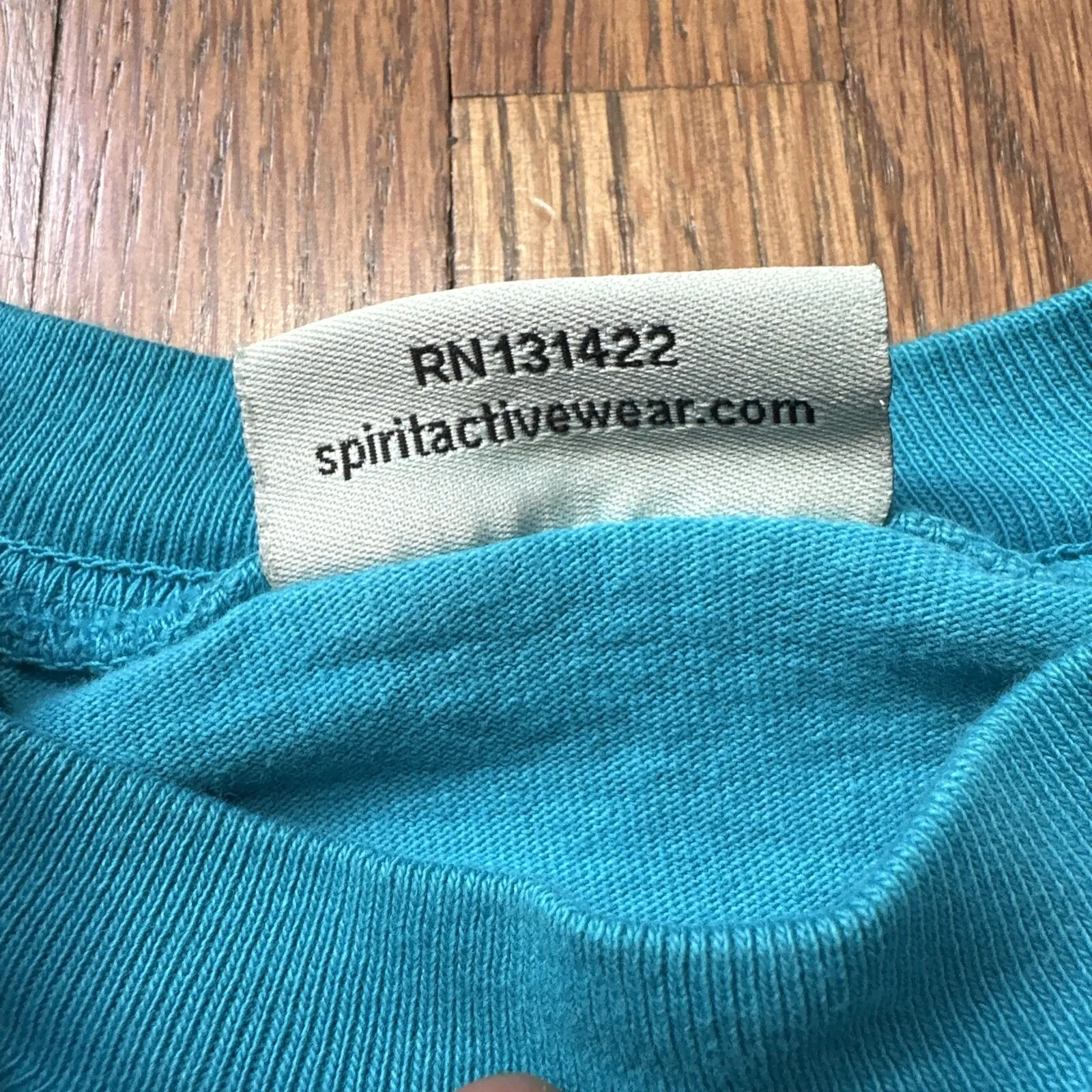 Spirit Jersey Women's SZ XS Blue Long Sleeve Swimming Team Sports Coverup Shirt - Image 9