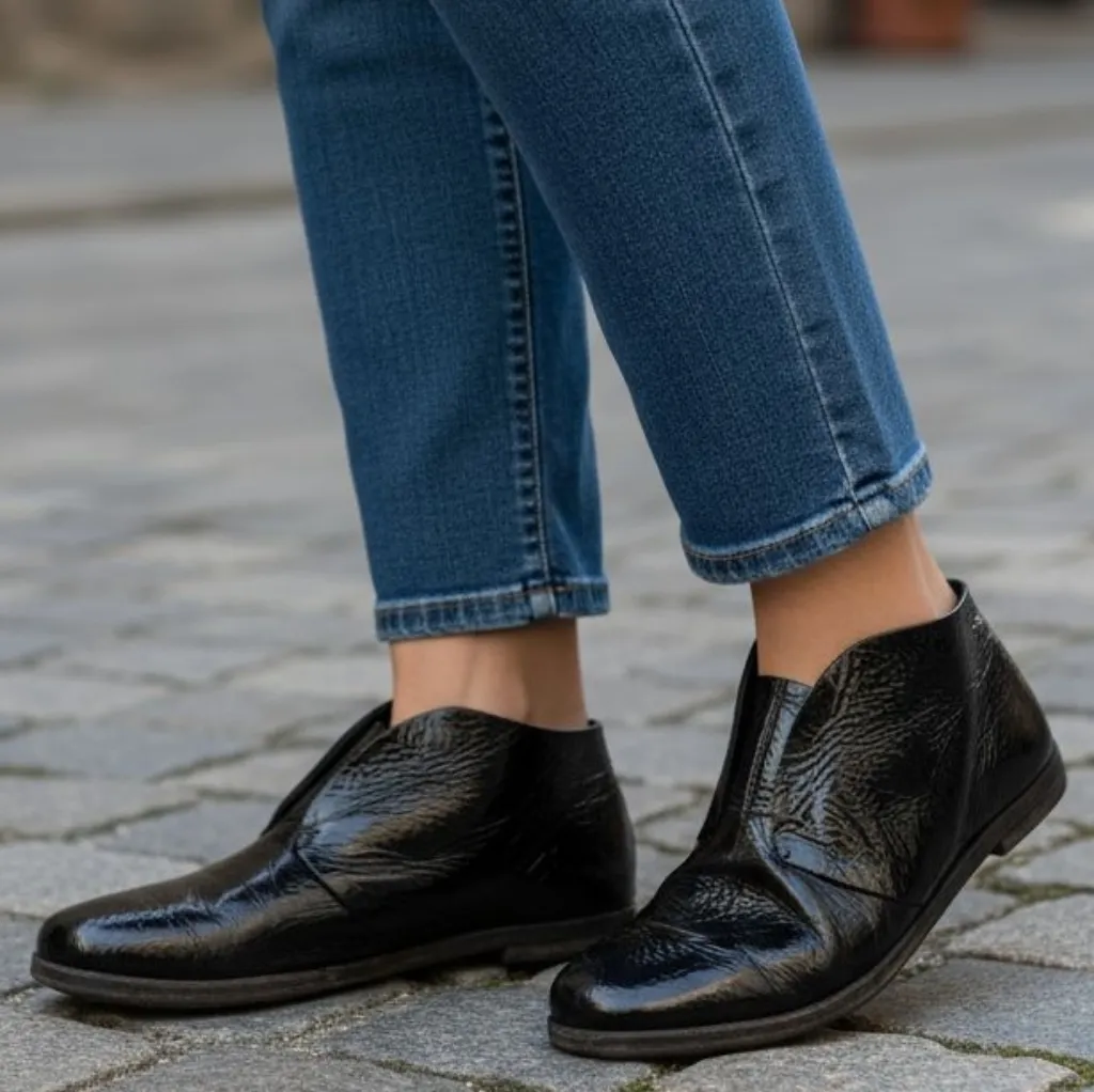 Marsell Laceless Derby Shoes GUC $875 Size 40 US 10 S4008 Black - Image 8