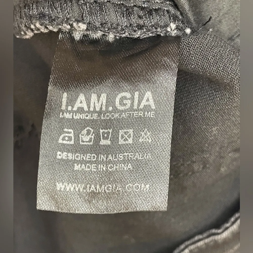 I.AM.GIA Women’s Vintage Black Pleated Skater Skirt Size‎ S - Image 8