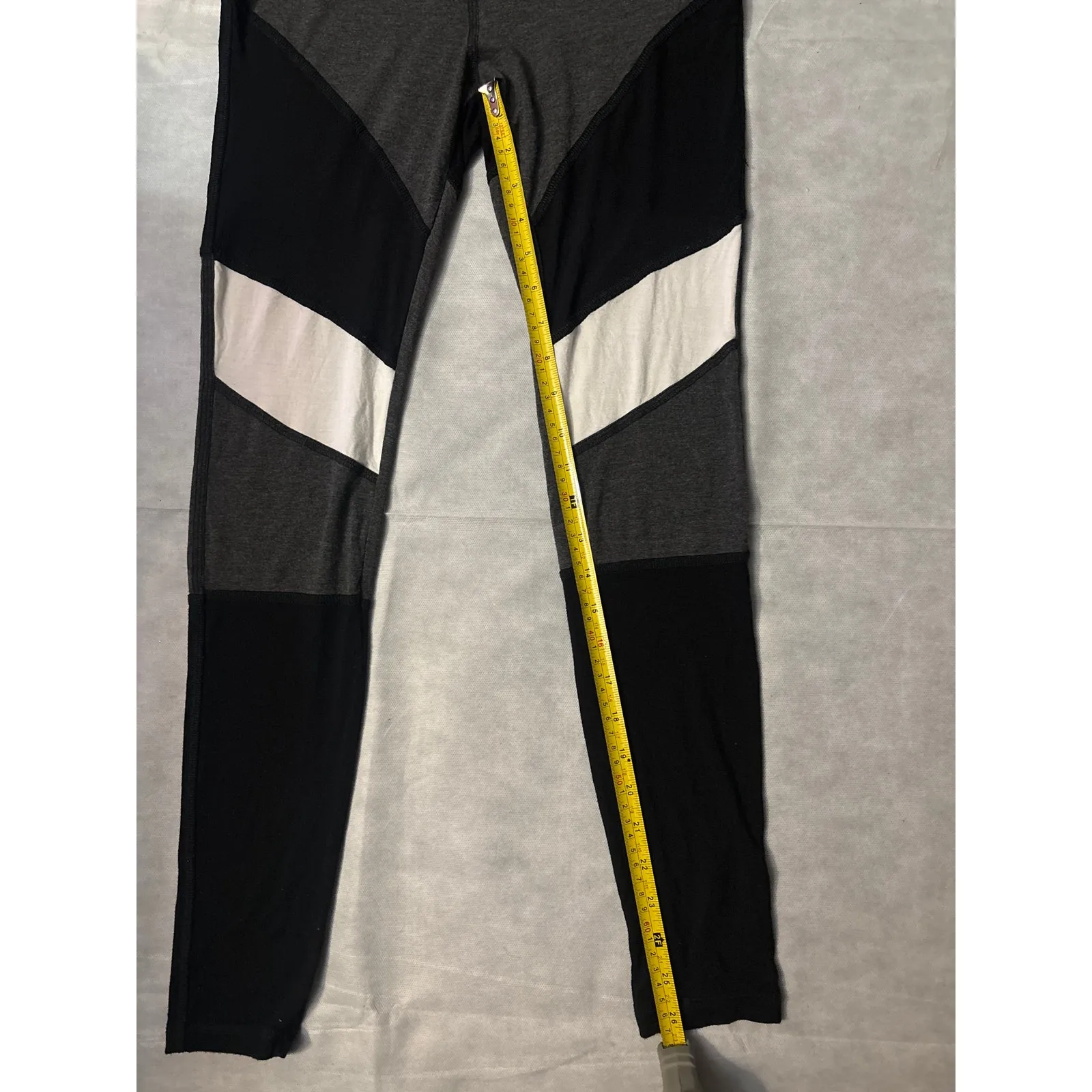 SHEIN Tricolor Legging S Athleisure Athletic Normcore  Sportswear Bodycon Casual - Image 6