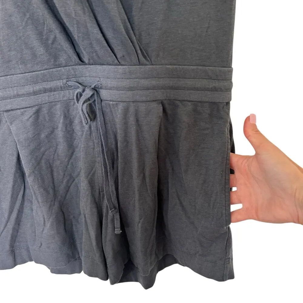 Helmut Lang Gray Sleeveless Romper Sz S - Image 2