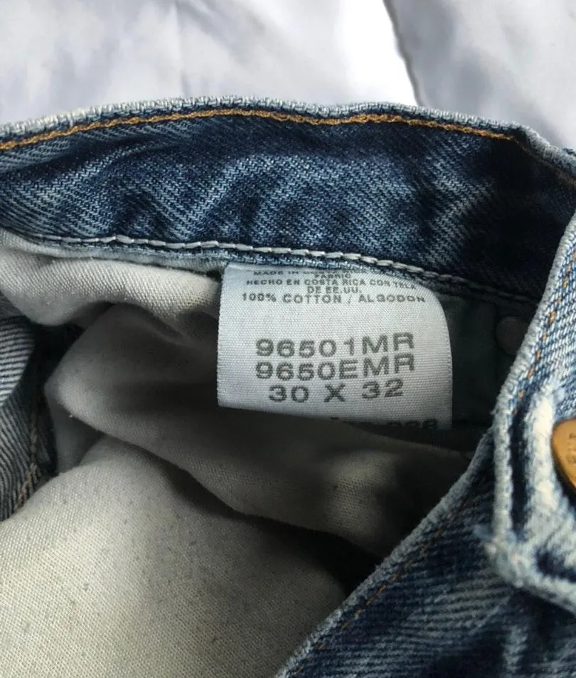 Jean Shorts Blue Size 30 - Image 3