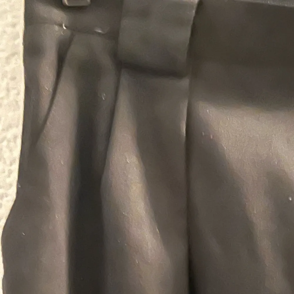 Talbots Linen Wool Blend Midi Black Skirt Size 12 - Image 3