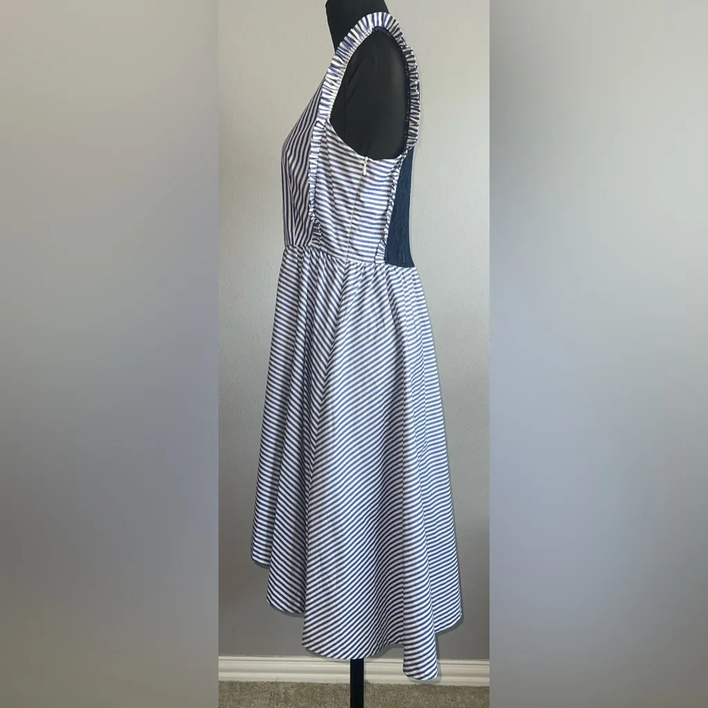 Sandro Peggysue Lace-Back Dress - Image 6