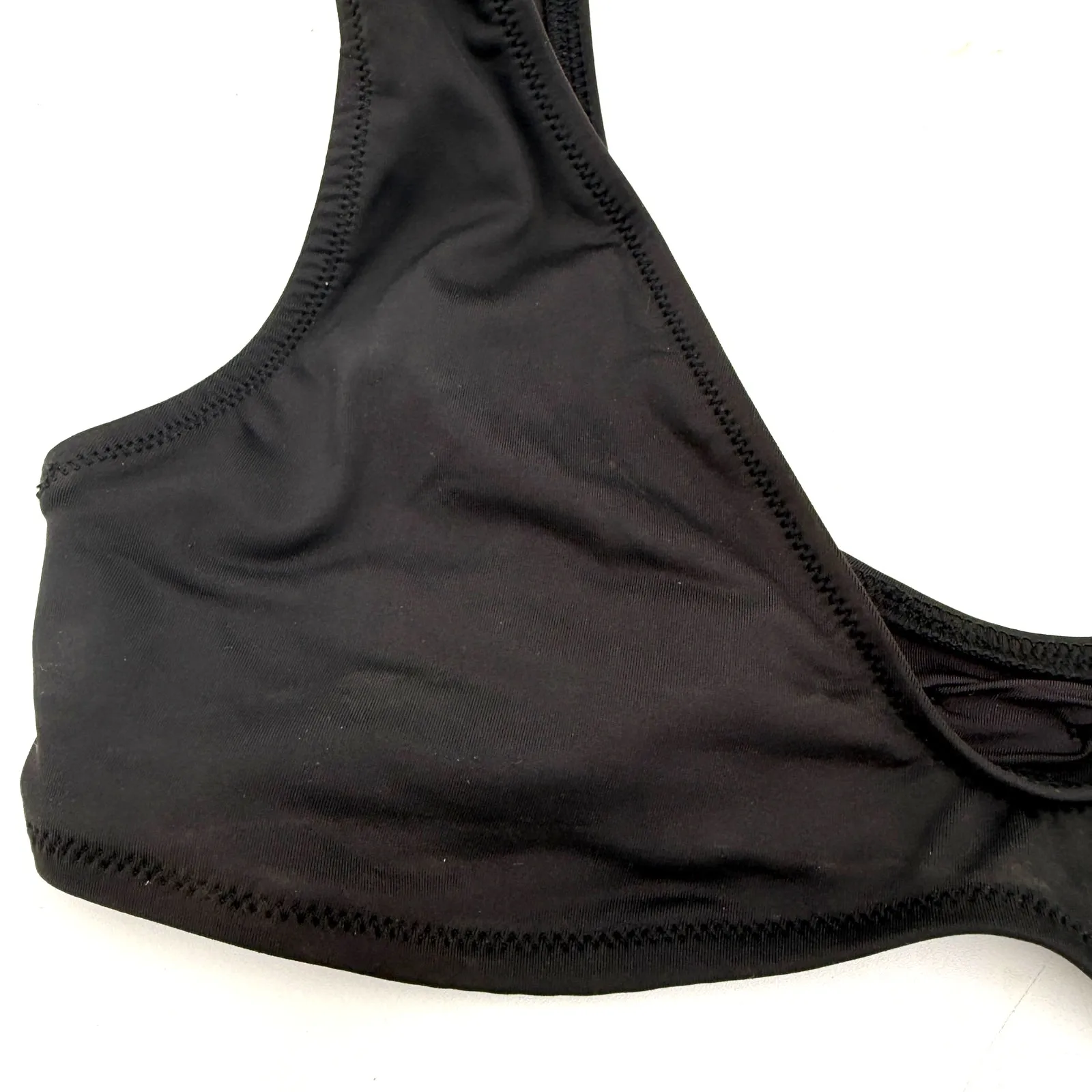 Skims Women's Black Bikini Swimsuit Sculpting Swim Top Size Medium NWOT - Image 2