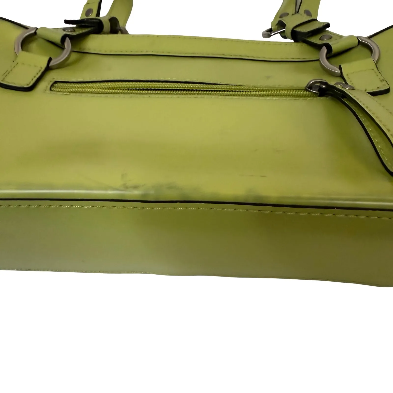 Y2K Guess Lime Green Shoulder Bag - Image 9