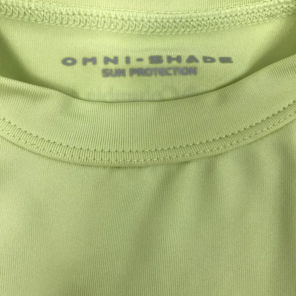 COLUMBIA Omni Shade Long Sleeve Tee Women S/P Contrast Sage Gender Neutral Sport - Image 5