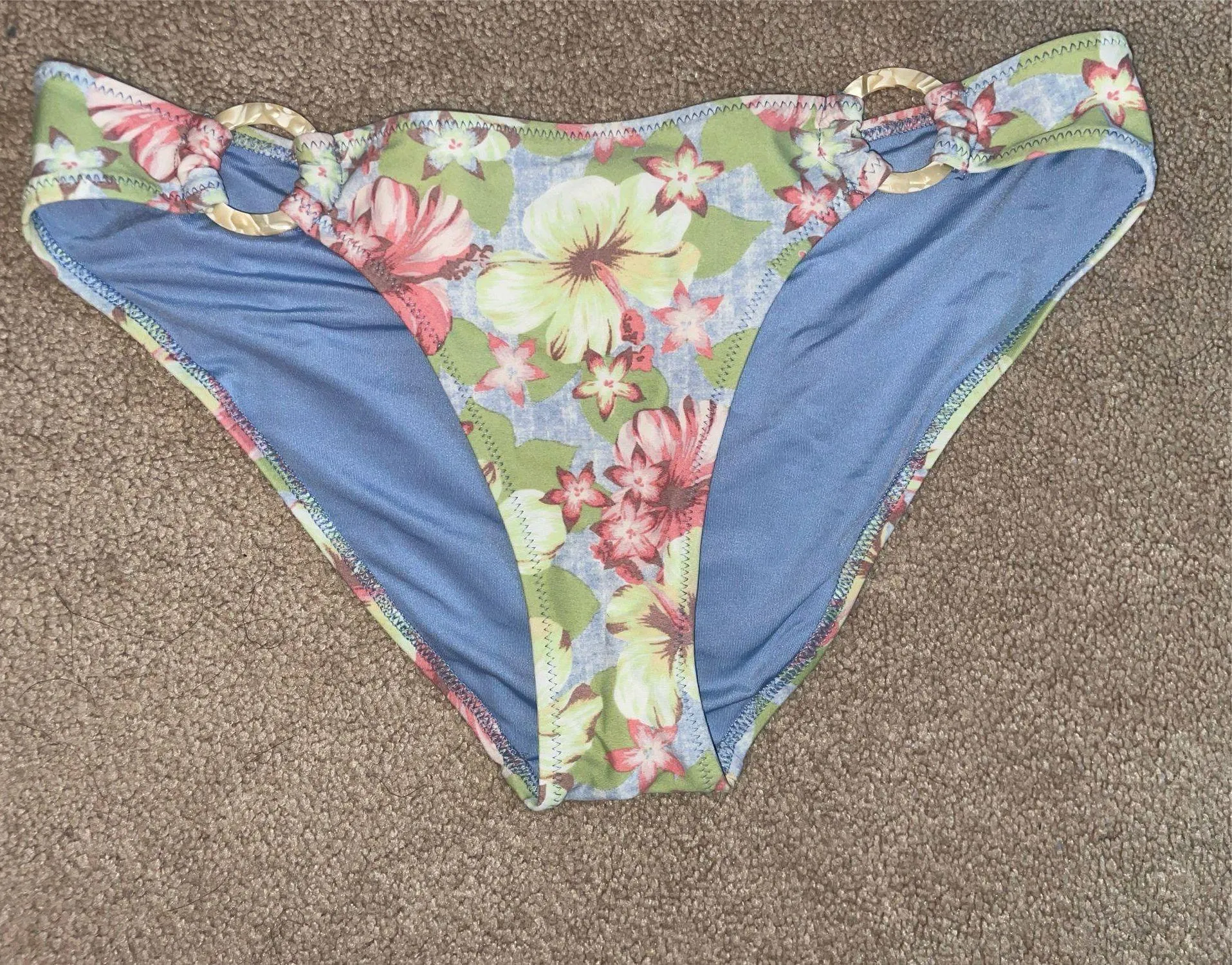 Tropical flower Aerie bikini set - Image 2