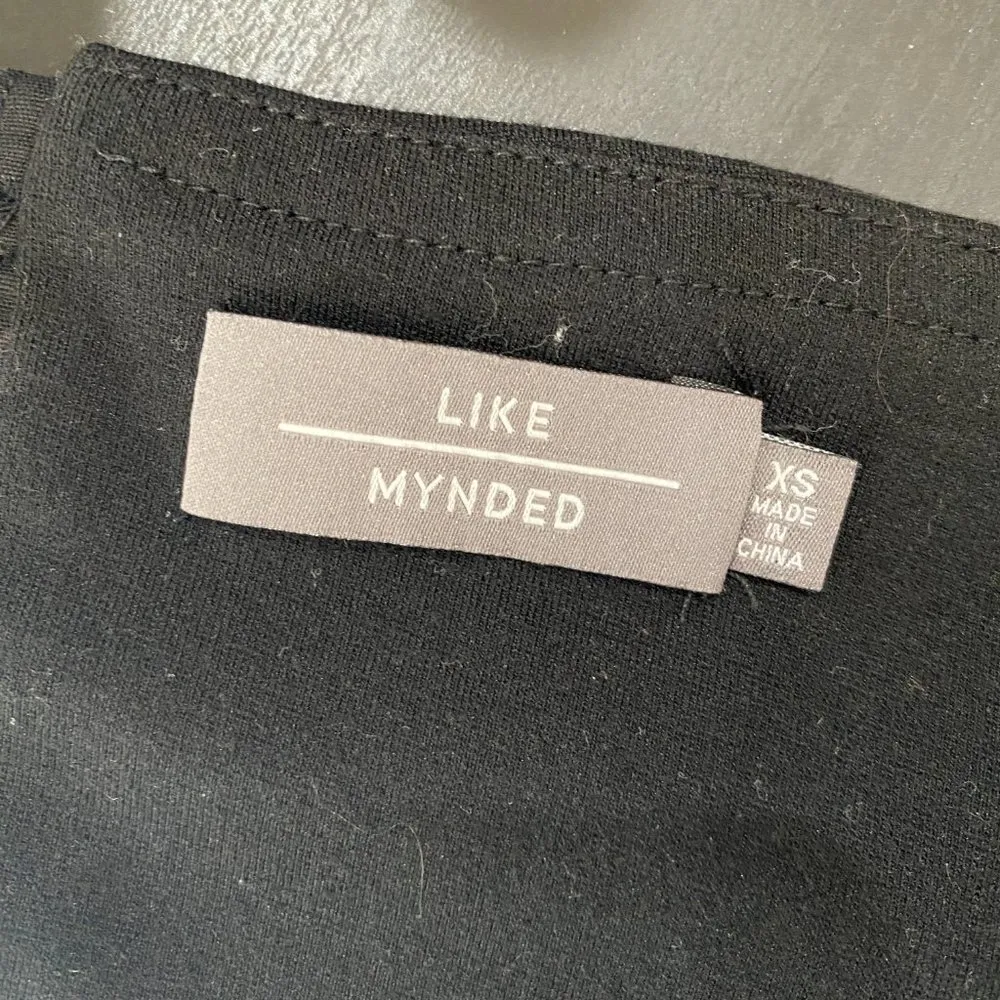 Like Mynded Boutique Cut Out Strapless Two Tone Chiffon Dress - Image 7