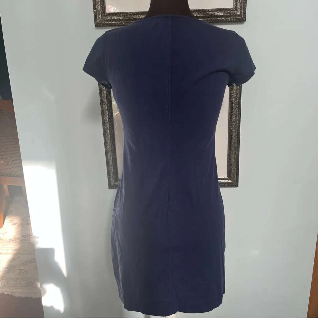 Lilly Pulitzer Women’s Brewster Pima Cotton Short Sleeve T-Shirt Dress Size S - Image 3