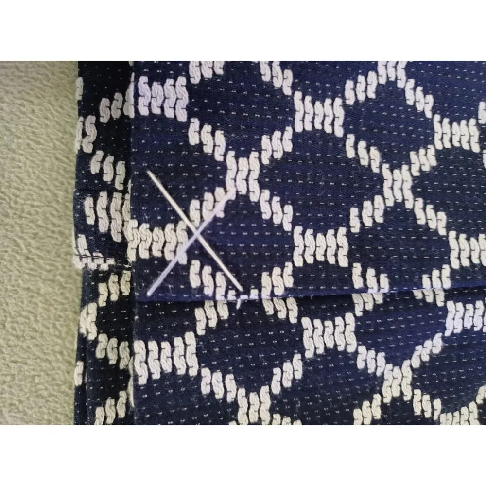 Talbots womens 3 button black white geometric blazer jacket sz 10 career… - Image 8