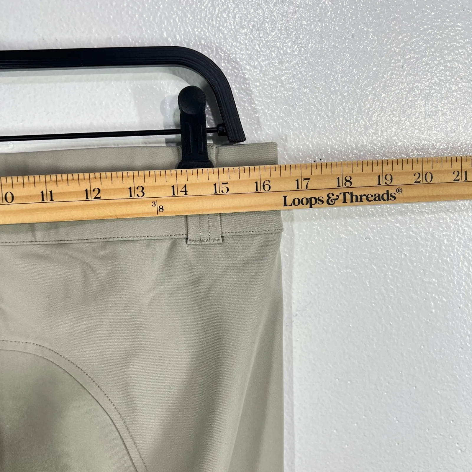 Kerrits Riding Breeches Womens Large Tan Knee Grip Stretch Equestrian Pants - Image 6