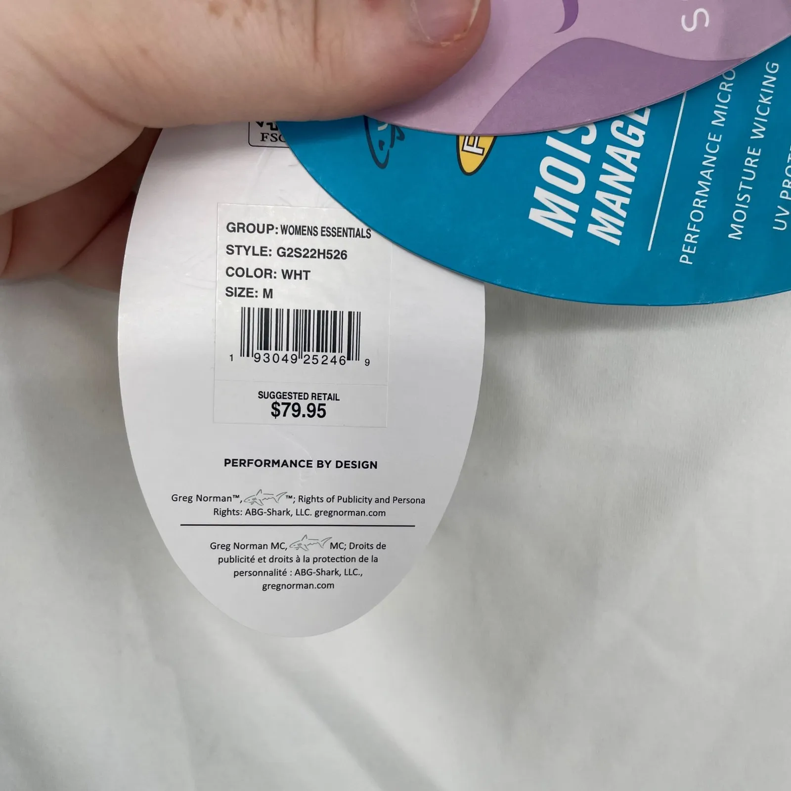 Greg Norman Womens White Golf Skort Crossover Flounce Pull On Size M Size M - Image 7