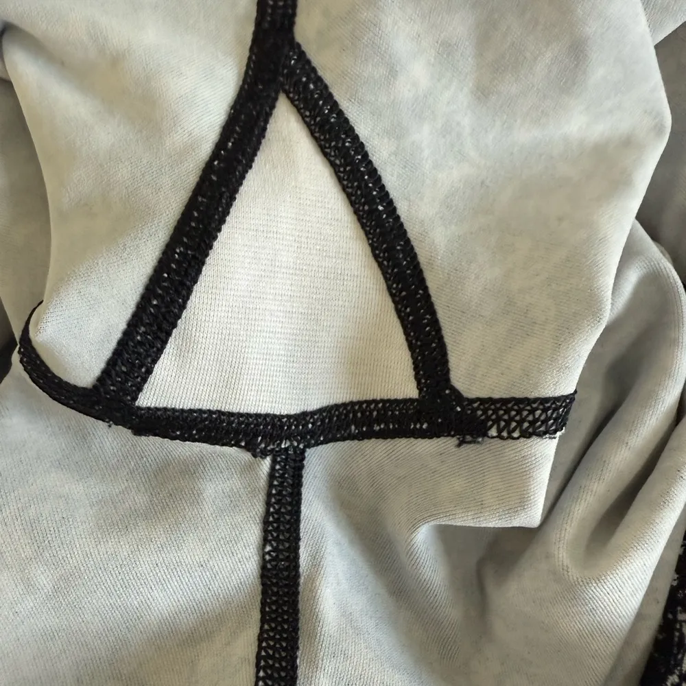 Lululemon Wunder Under Pant III Legging Iced Wave White Black Size 4 - Image 12