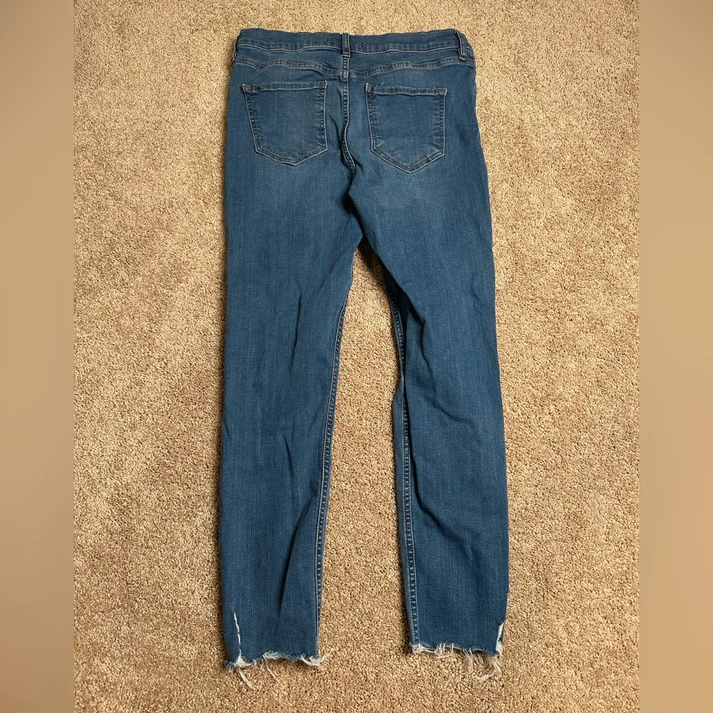 We The Free Shark Bite‎ Distressed Skinny Jeans - Image 6