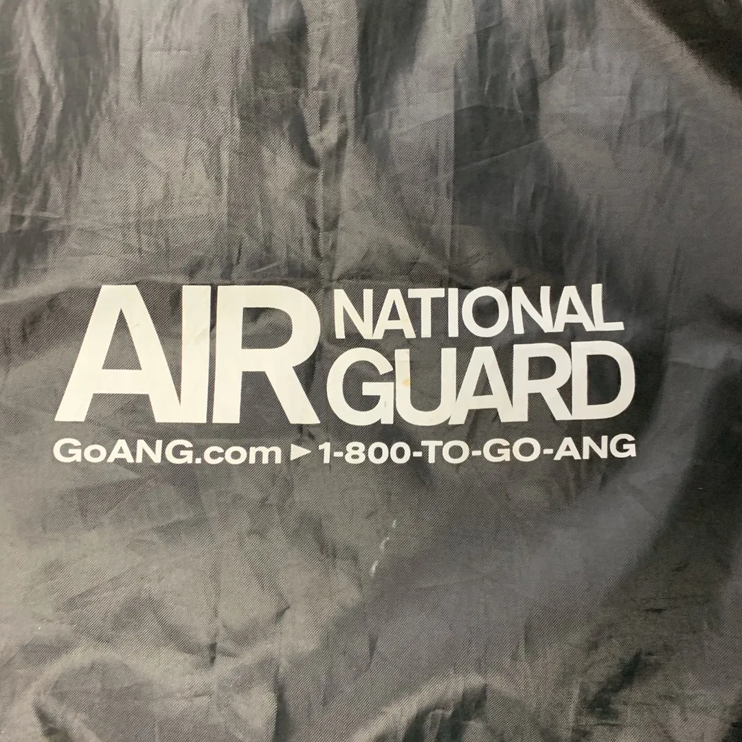 Air National Guard Drawstring Bag Black - Image 2