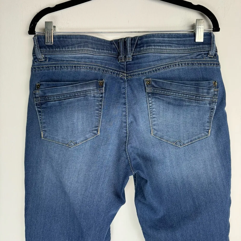 Democracy Ab Technology Sz 8 Medium Dark Wash Stretch Skinny Jeans - Image 7