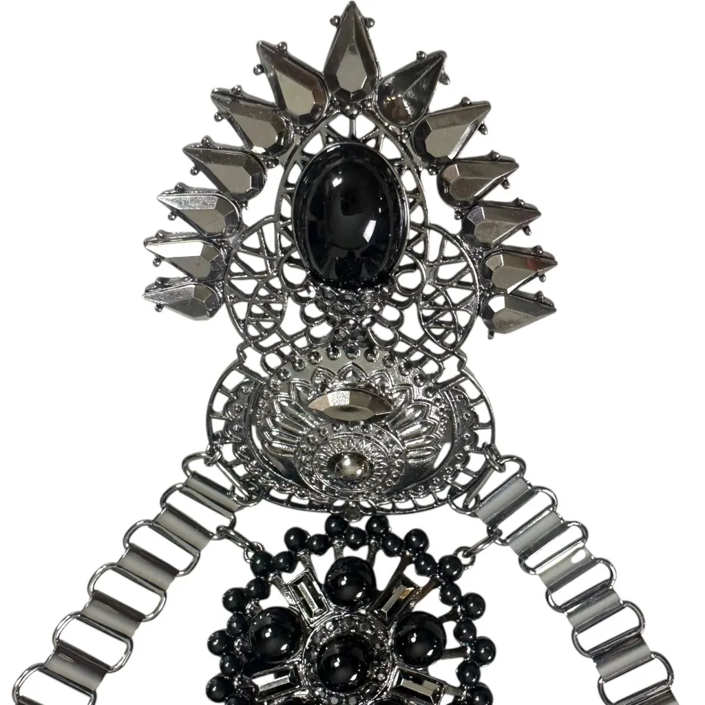 Free People Only Dreaming Statement Collar Necklace NWT Bohemian Witchy Festival - Image 4