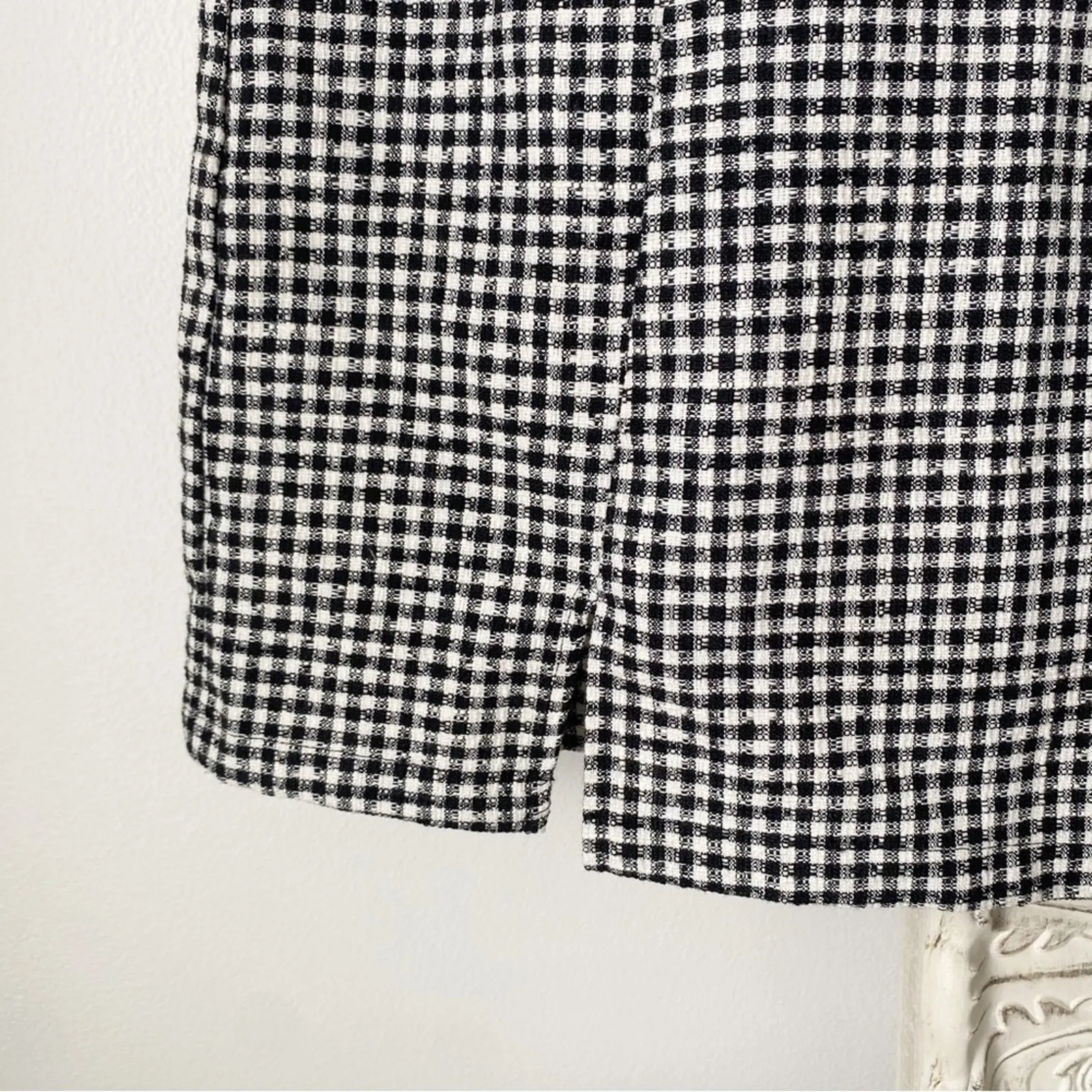 ZARA  Plaid Slit Mini Skirt - Image 4