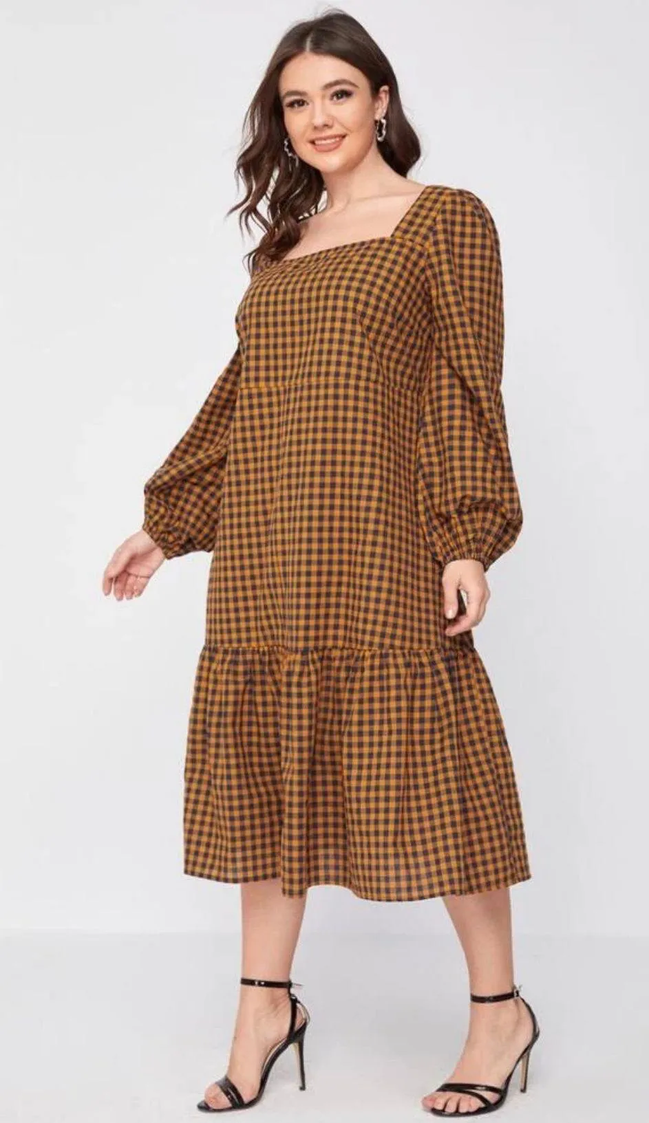 SheIn Checkered Dress - Image 2