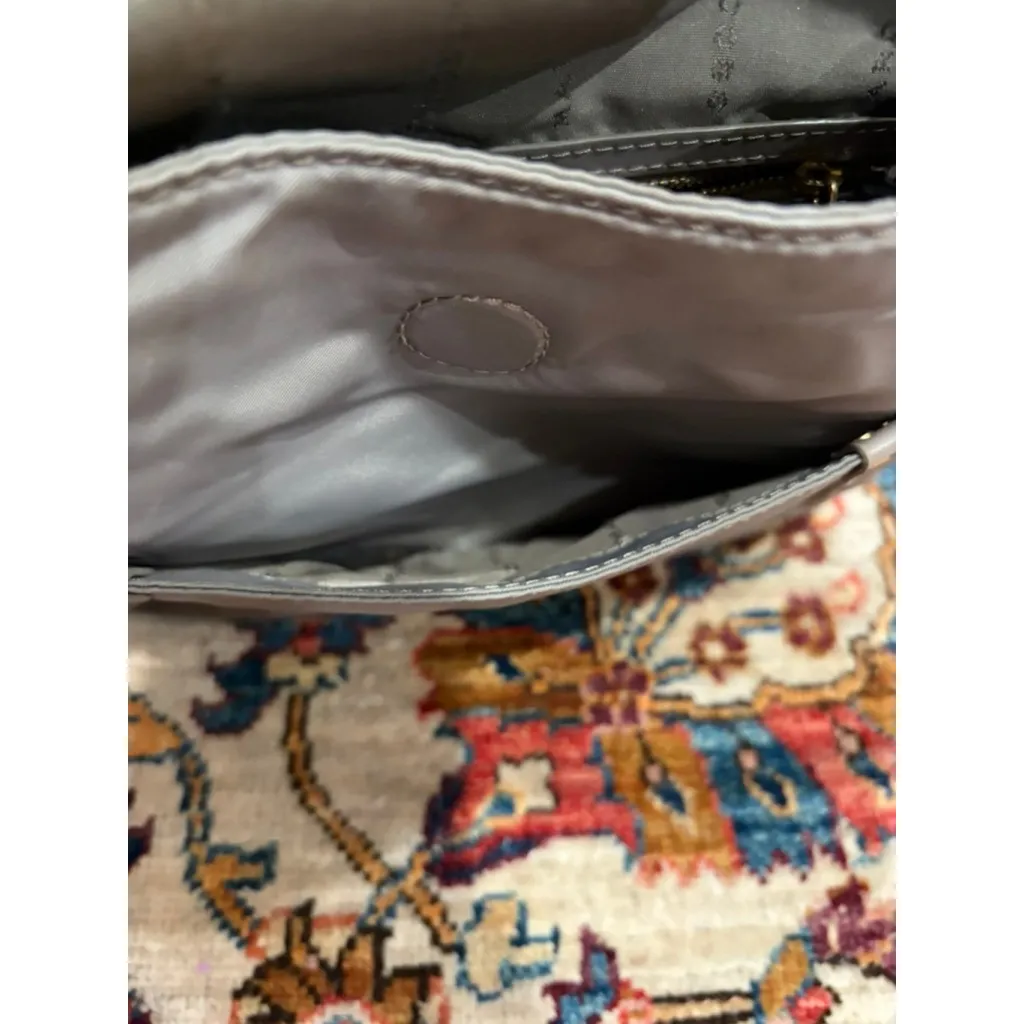 Marc by Marc Jacobs Gray Nylon Crossbody Shoulder Bag Gold Hardware - Image 5