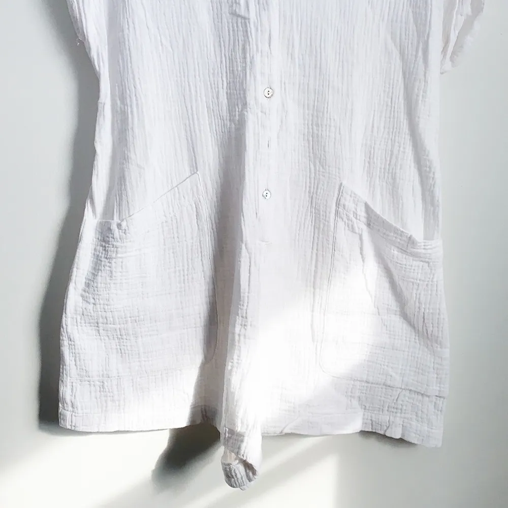 L*Space White Mika Romper - Image 9