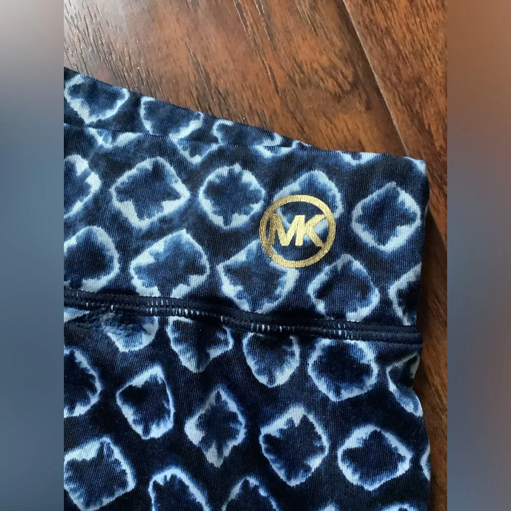 Michael Kors leggings 💙🤍 Blue Size M - Image 9