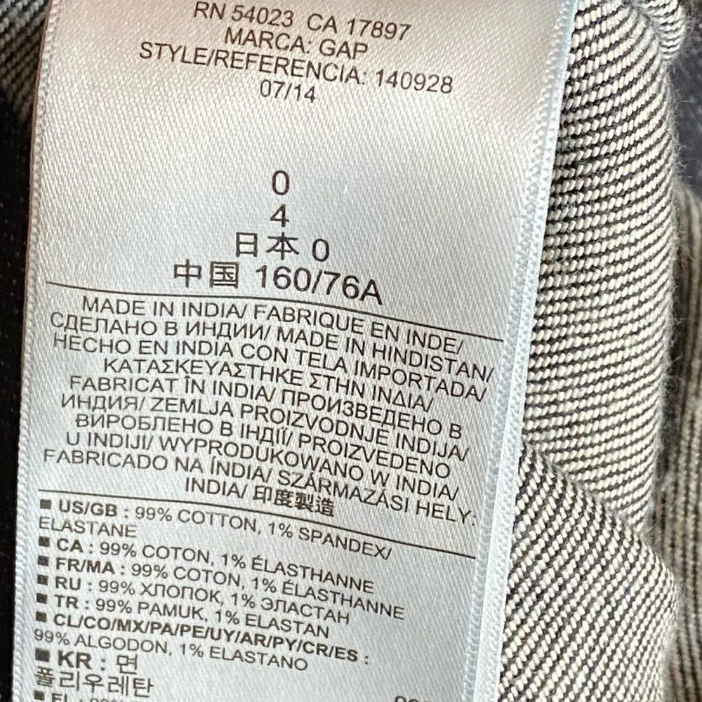 GAP 1969 Denim Dress Blue - Image 5