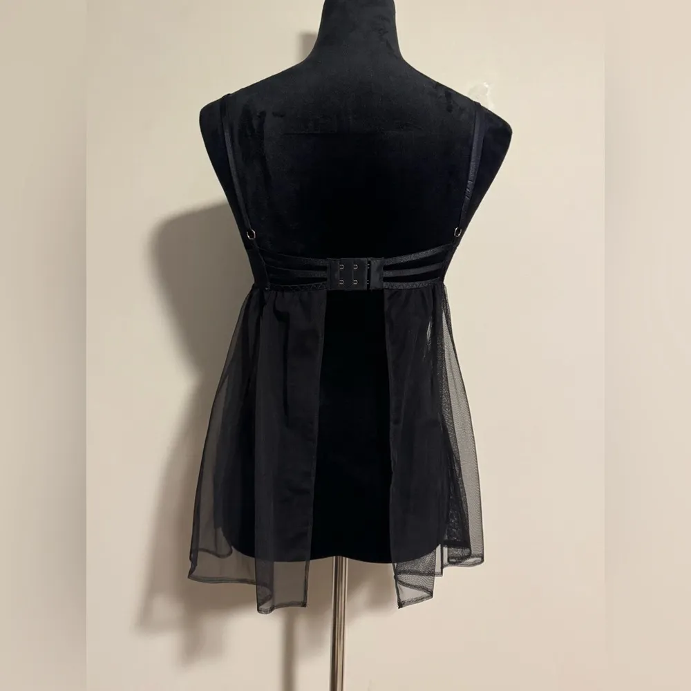 EUC Victoria Secret Babydoll Floral Push Up Lingerie size 34C - Image 5