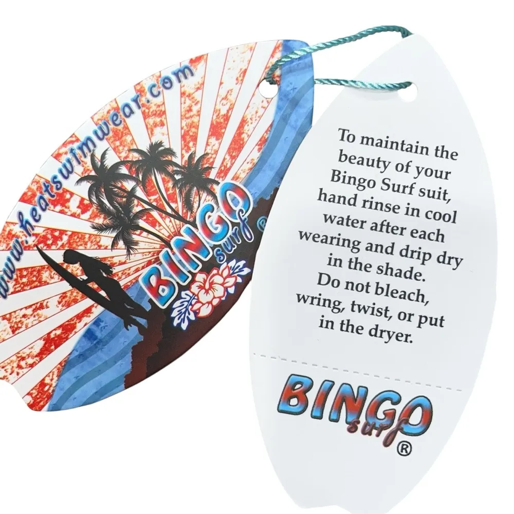 NEW Bingo Surf Black V Top Bralette Ribbed Bikini Top size Large - Image 7