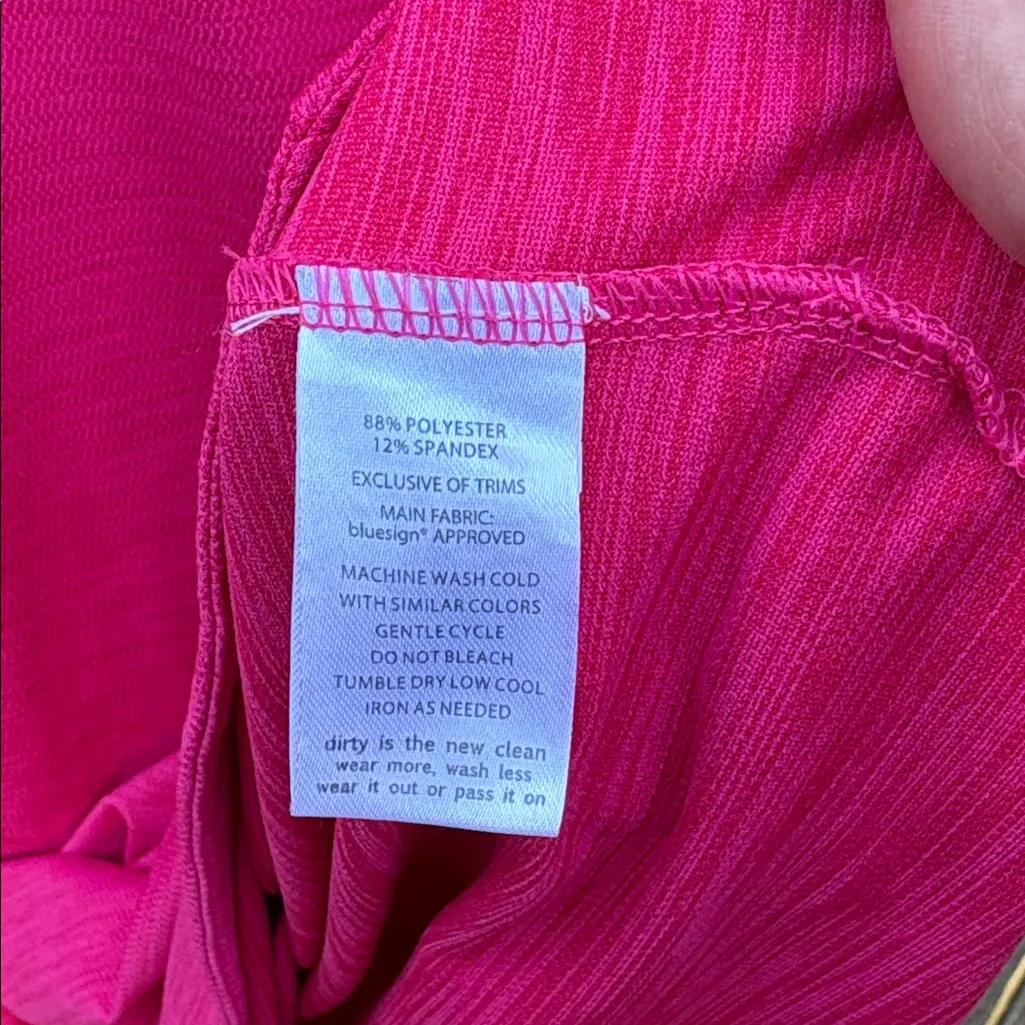 EUC Toad&Co Tomboy Dress Fuchsia Size Medium - Image 7