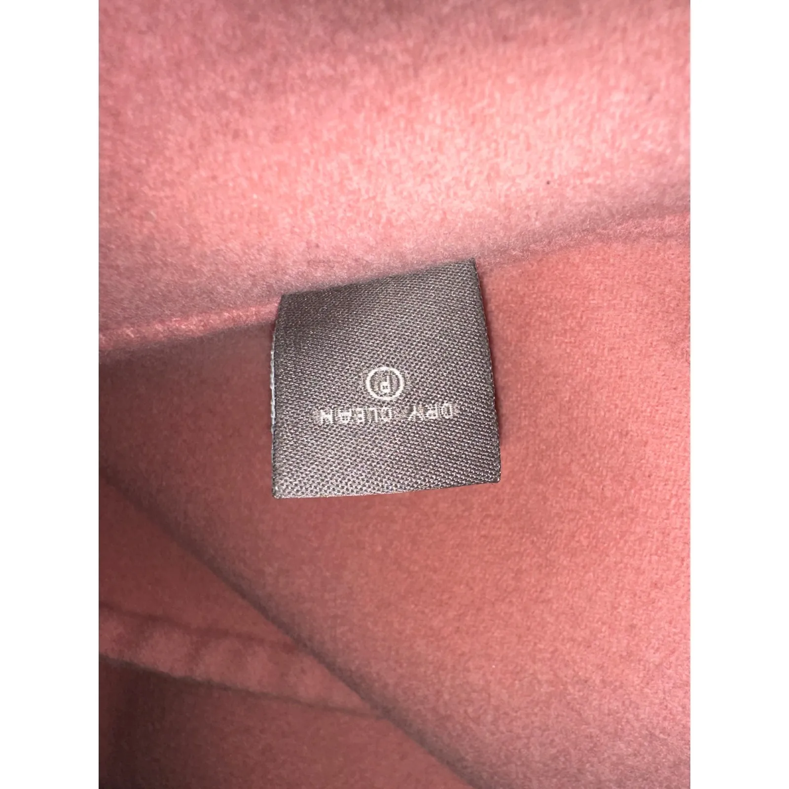 Kenar  Women's Pink Wool‎ Long Jacket Size 6 Solid Lined - Image 6