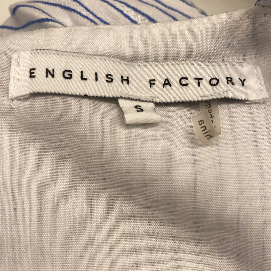 English Factory Light Blue Striped Jumpsuit - Image 7