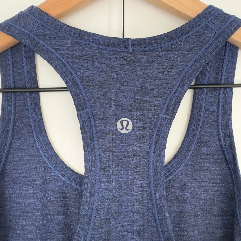 Lululemon Swiftly Tech Racerback in Physic / Black 4 Running Training tank top - Image 6