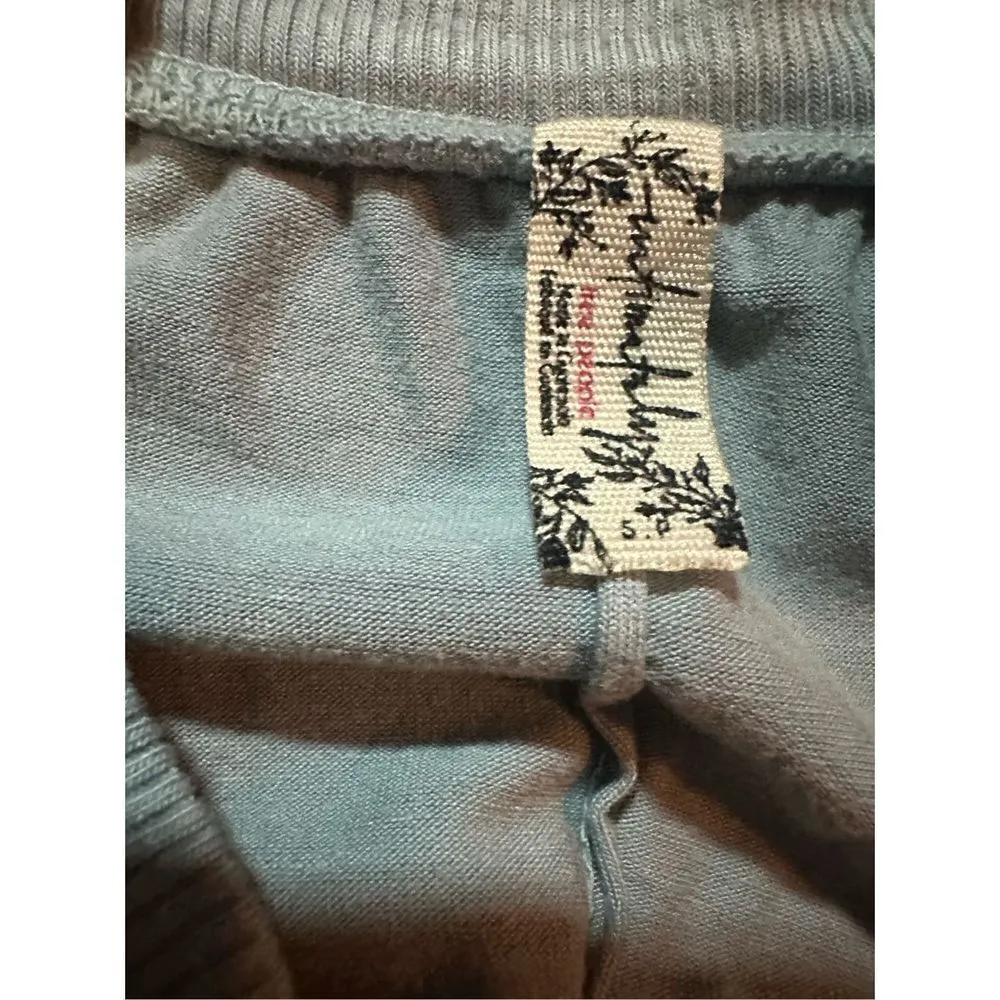 Free People light blue flowy tank sz S - Image 3