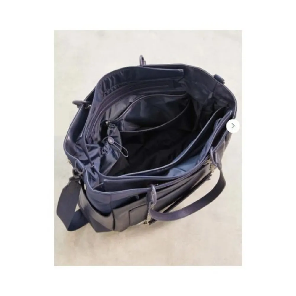 Beis Travel Navy Blue Baby Diaper Tote Bag - Brand New - Image 10