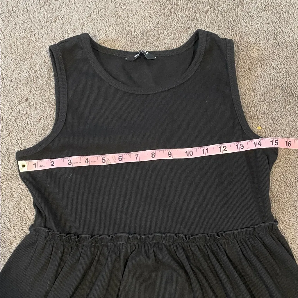 BTFBM Black Sleeveless Casual Dress Medium - Image 5