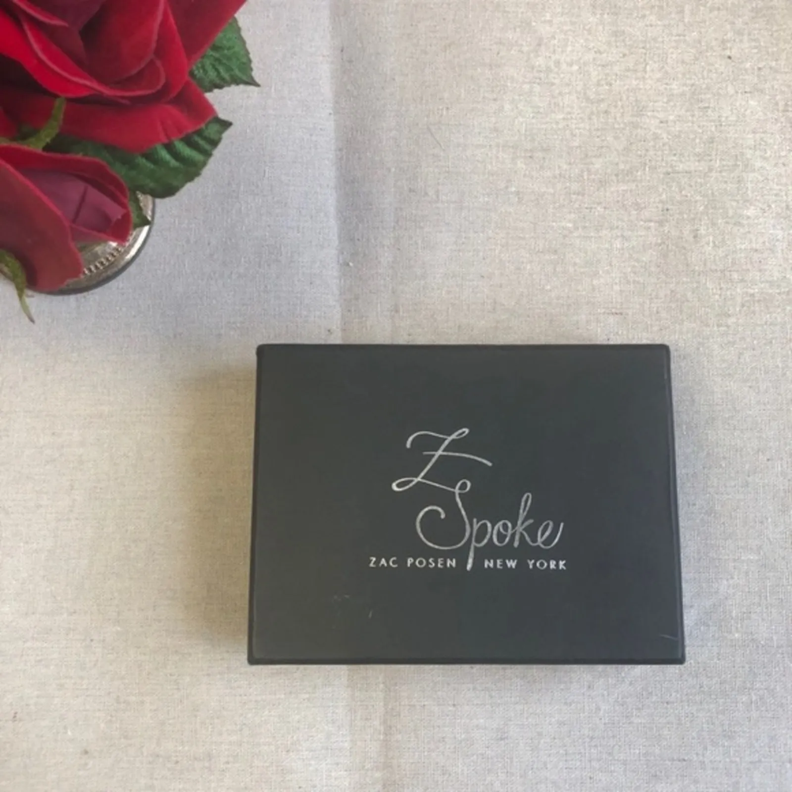 Z Spoke by Zac Posen Black Patent Leather Bi Fold Shirley Passport Case - Image 7