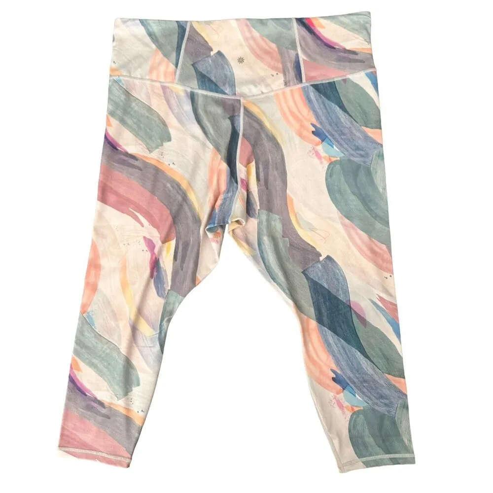 NEW Athleta Ultra High Rise Elation 7/8 Tight 3X Plus Orchard Quick Dry 25” Ins - Image 7